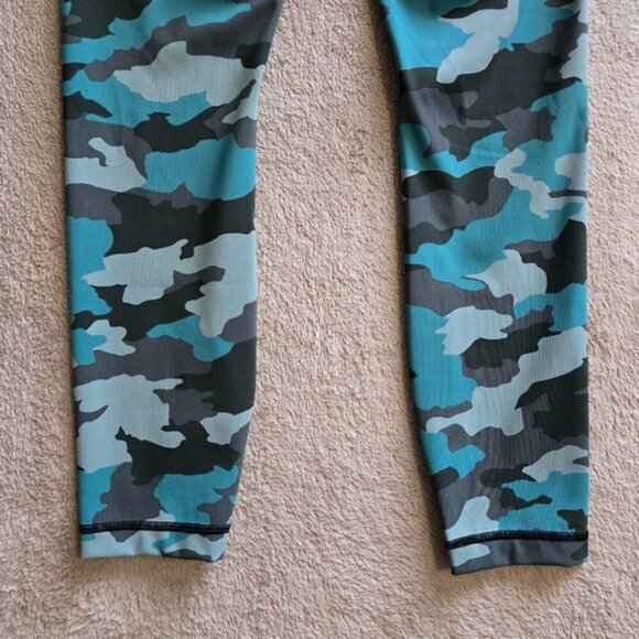 Lululemon Wunder Under High-Rise 25" Heritage 365 Camo Tidewater Teal Multi - Picture 8 of 12